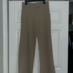 H&M Tan Wide Leg Women's Pants